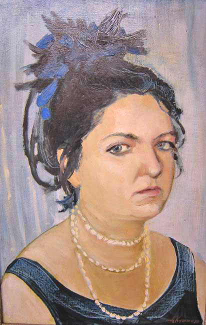 Автопортрет. 2006. Полотно, олія